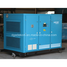 Compressor de ar variável refrigerado a água do inversor da freqüência do parafuso giratório (KE132-10INV)